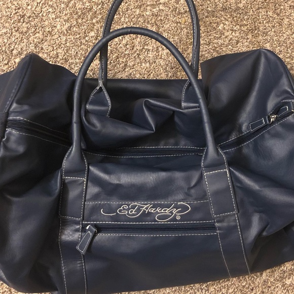 ed hardy duffle bag